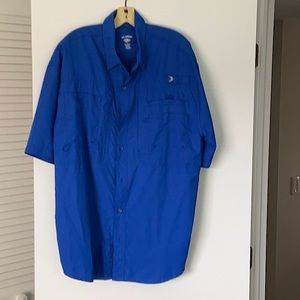 Reel Legends Men's Saltwater SS Button Up Shirt